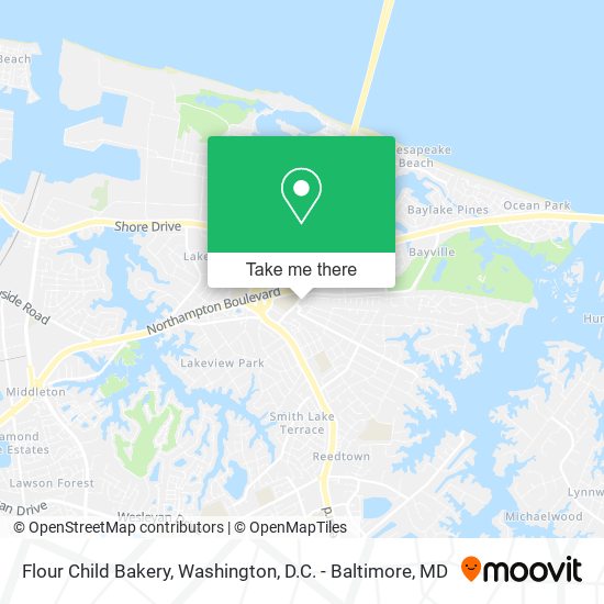 Flour Child Bakery map