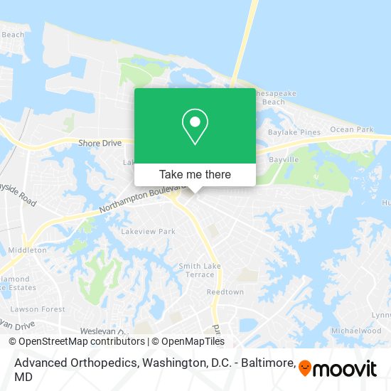 Mapa de Advanced Orthopedics