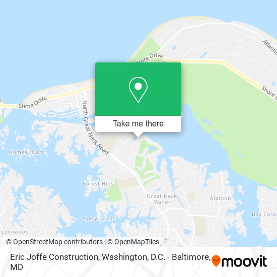 Eric Joffe Construction map