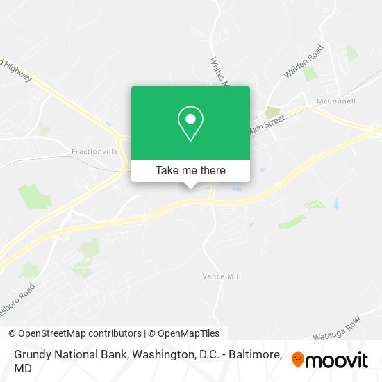 Grundy National Bank map