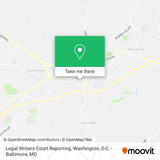 Mapa de Legal Writers Court Reporting