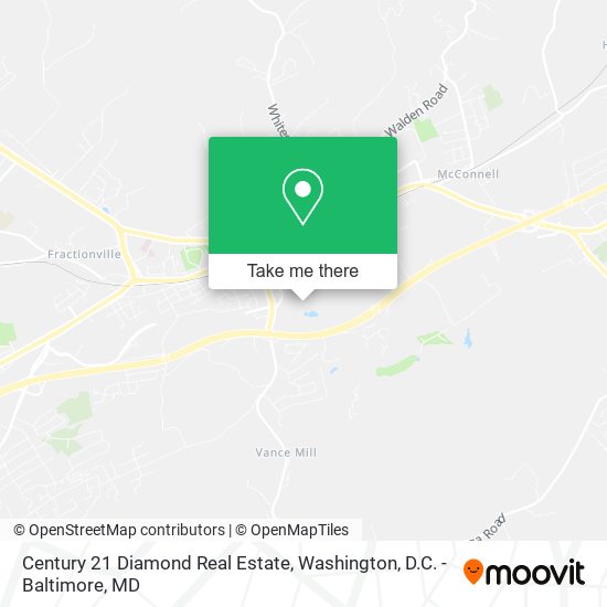 Mapa de Century 21 Diamond Real Estate