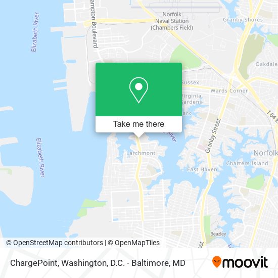 ChargePoint map