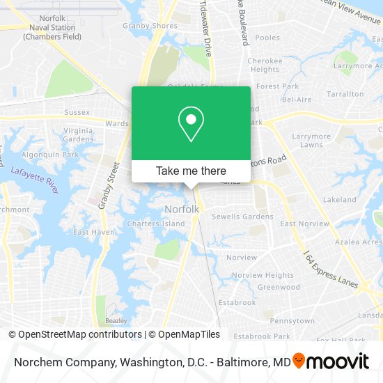 Norchem Company map