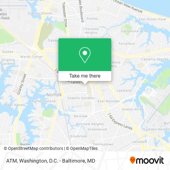 Mapa de ATM