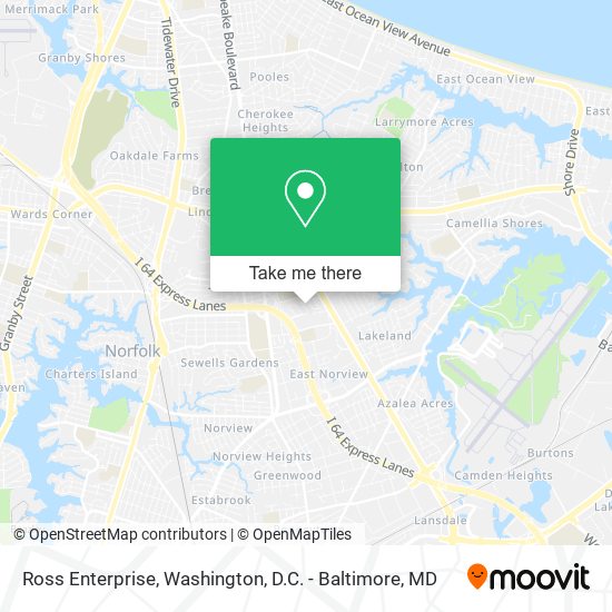 Ross Enterprise map