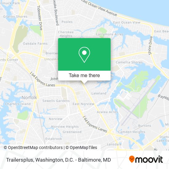 Trailersplus map