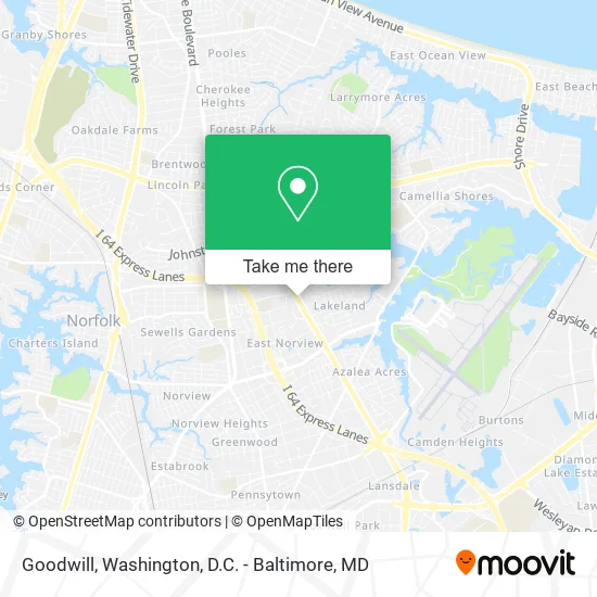 Goodwill map