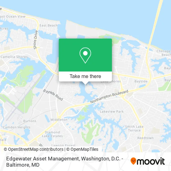 Edgewater Asset Management map