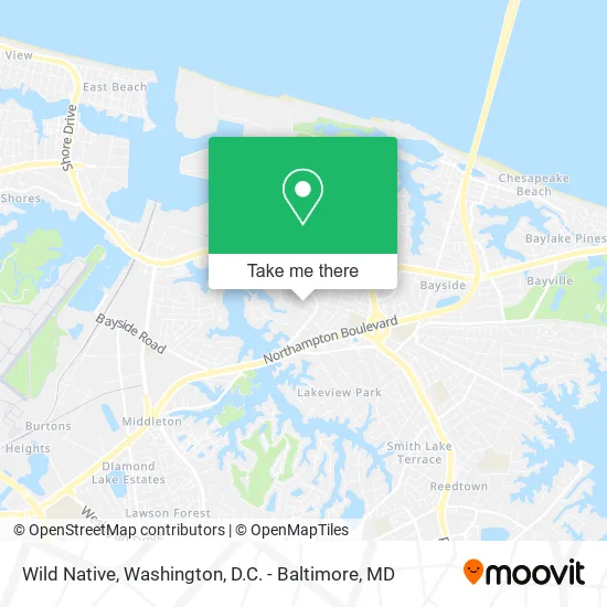 Wild Native map