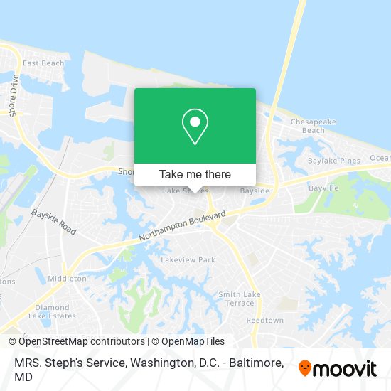 Mapa de MRS. Steph's Service