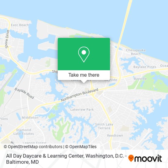 Mapa de All Day Daycare & Learning Center