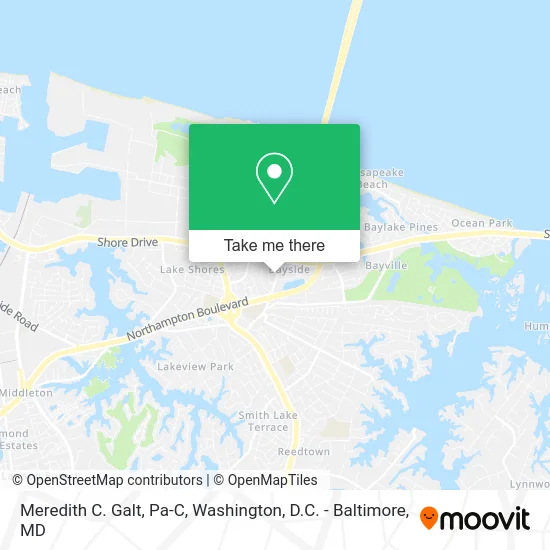 Meredith C. Galt, Pa-C map