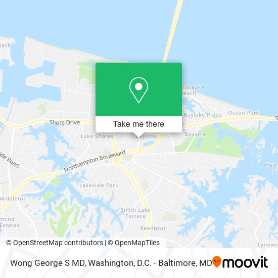 Wong George S MD map