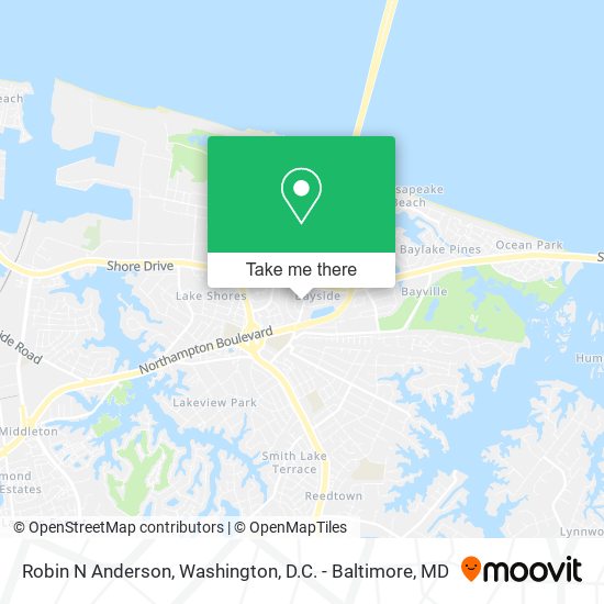 Robin N Anderson map