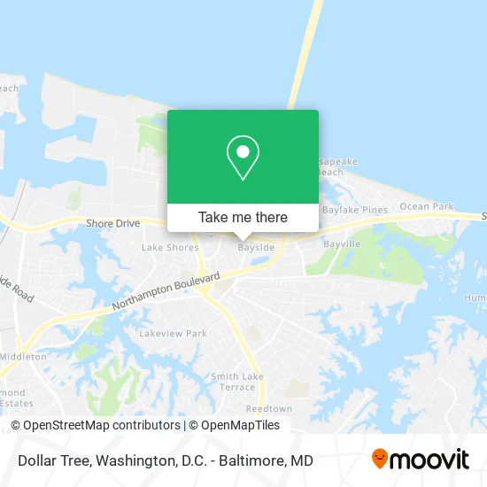Dollar Tree map