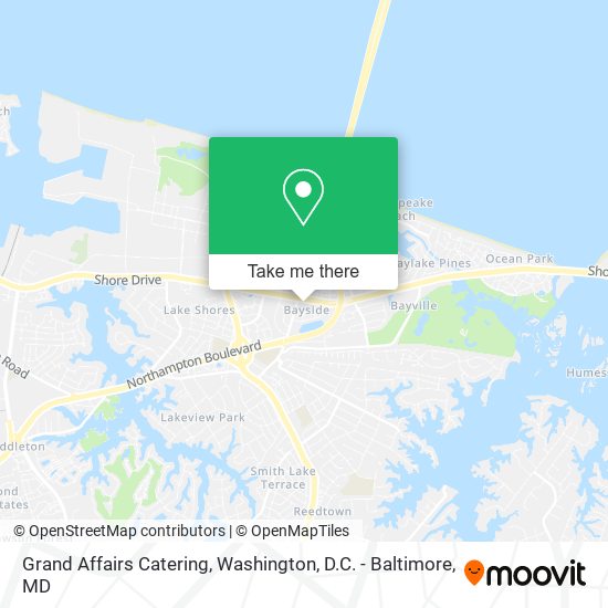 Mapa de Grand Affairs Catering