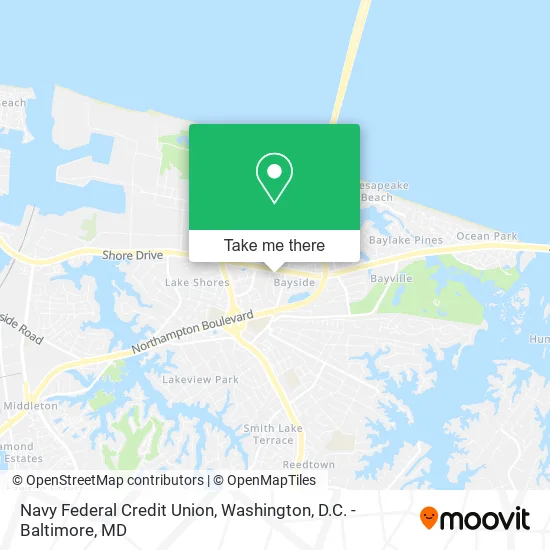 Navy Federal Credit Union map