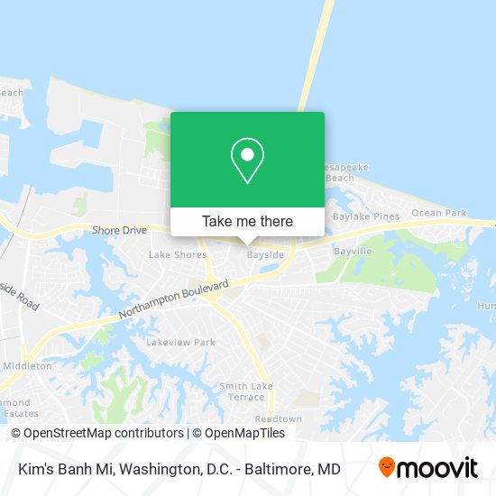 Kim's Banh Mi map
