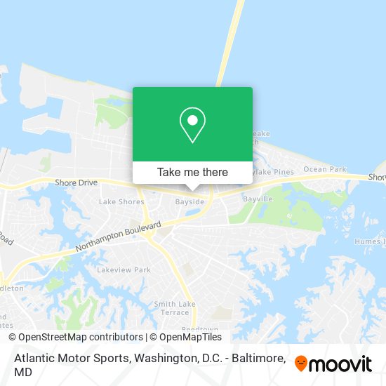 Atlantic Motor Sports map