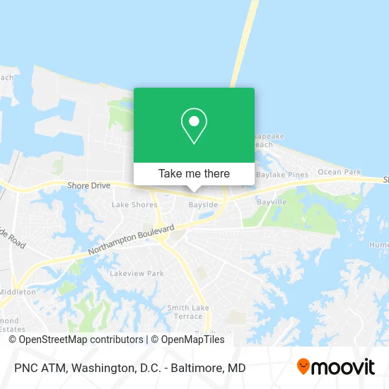 PNC ATM map