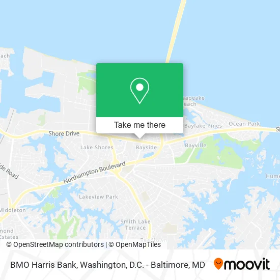 BMO Harris Bank map