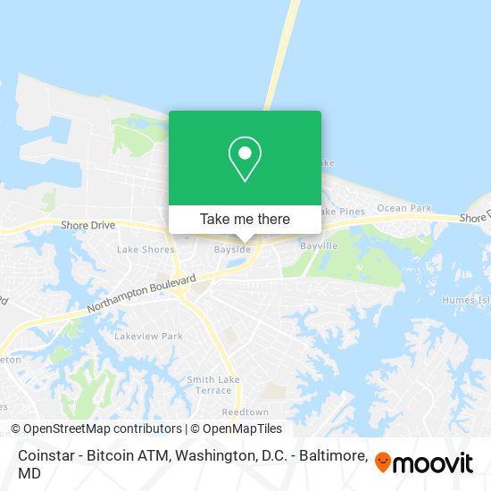 Coinstar - Bitcoin ATM map