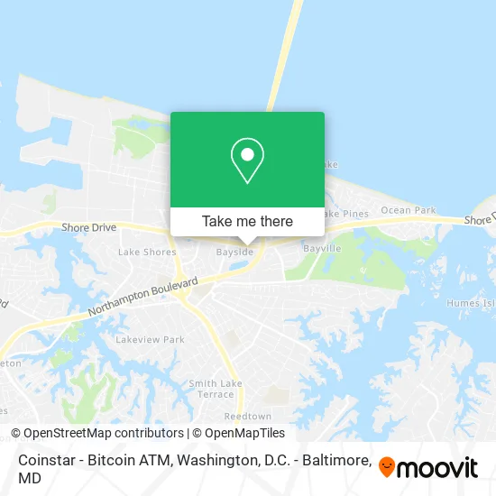 Coinstar - Bitcoin ATM map