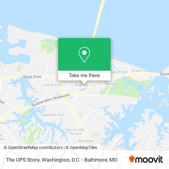 Mapa de The UPS Store