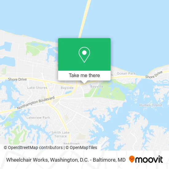 Wheelchair Works map