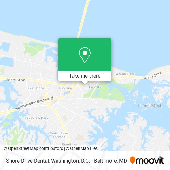 Shore Drive Dental map