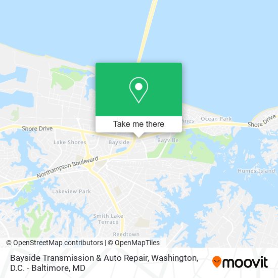 Bayside Transmission & Auto Repair map