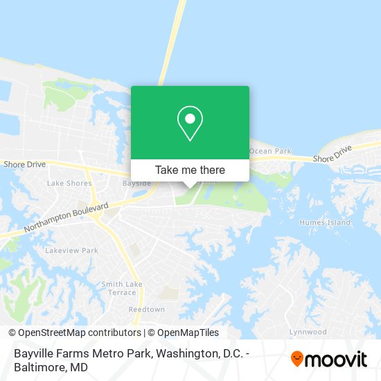 Mapa de Bayville Farms Metro Park