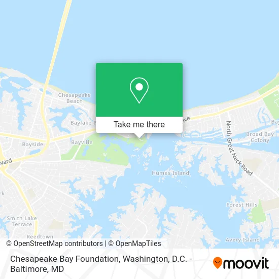Chesapeake Bay Foundation map