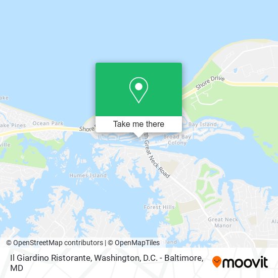 Mapa de Il Giardino Ristorante