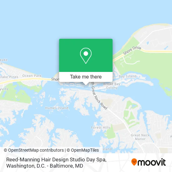 Reed-Manning Hair Design Studio Day Spa map