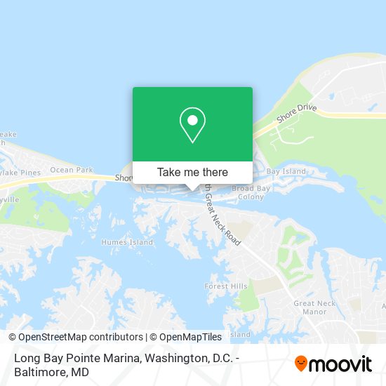 Mapa de Long Bay Pointe Marina