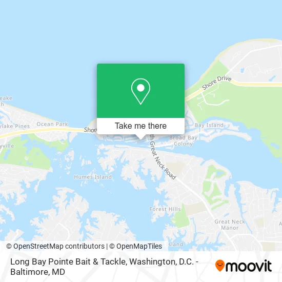 Long Bay Pointe Bait & Tackle map