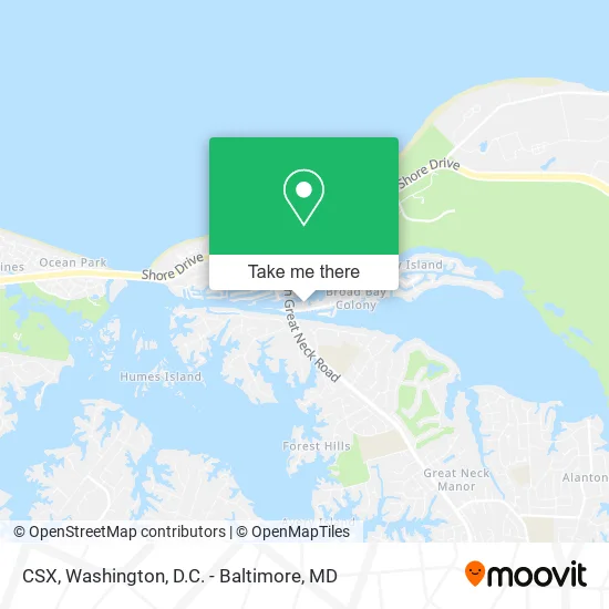 CSX map