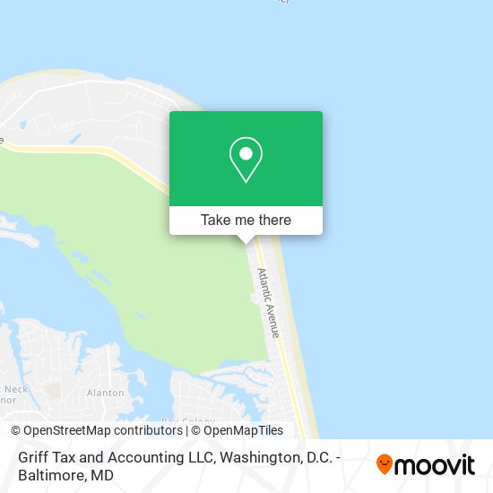 Mapa de Griff Tax and Accounting LLC