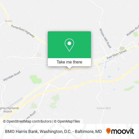 Mapa de BMO Harris Bank