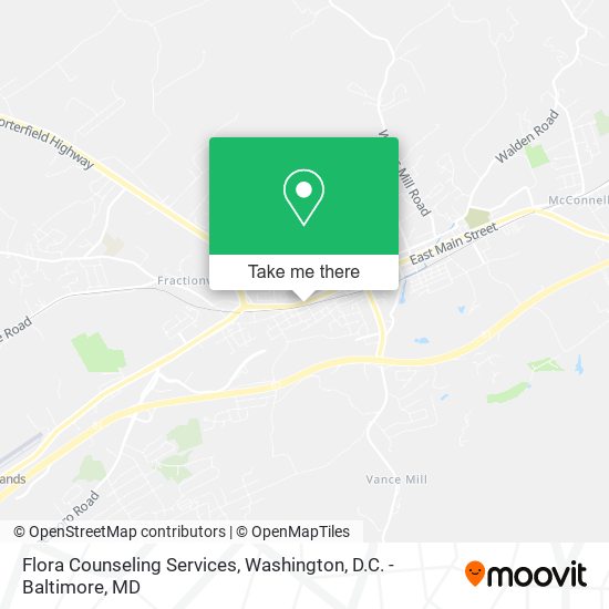 Mapa de Flora Counseling Services