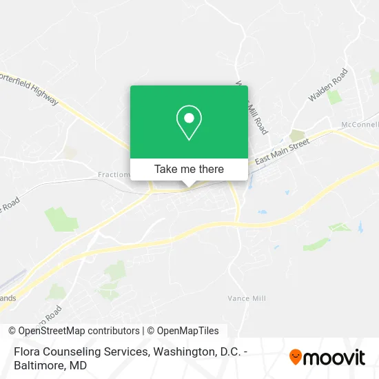 Flora Counseling Services map