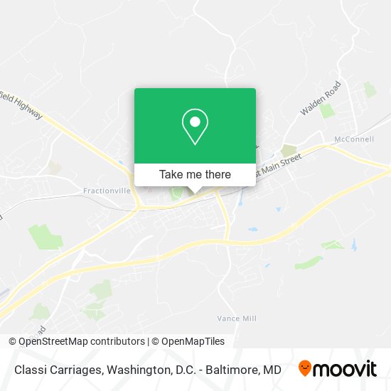 Classi Carriages map