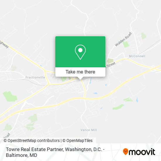 Towre Real Estate Partner map
