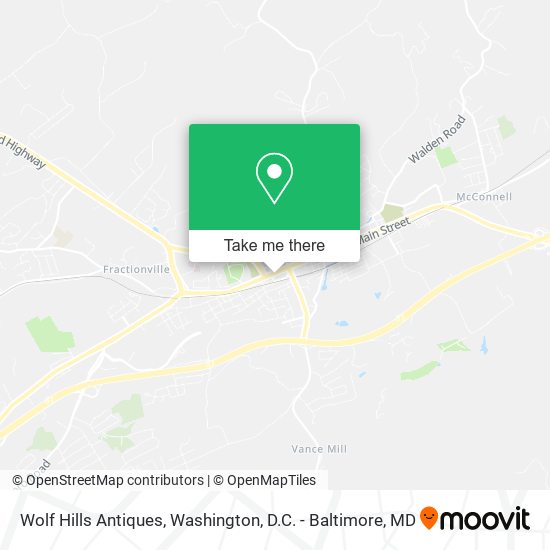 Mapa de Wolf Hills Antiques