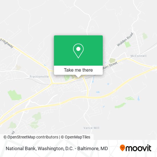 Mapa de National Bank