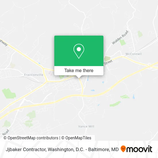 Jjbaker Contractor map