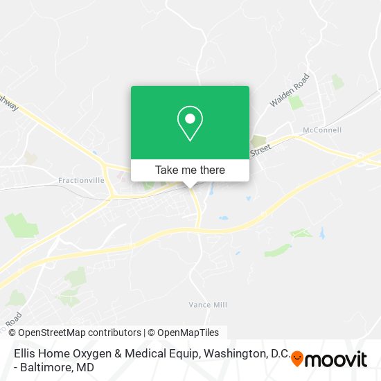 Mapa de Ellis Home Oxygen & Medical Equip