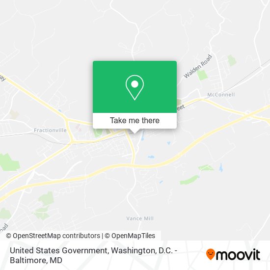 United States Government map